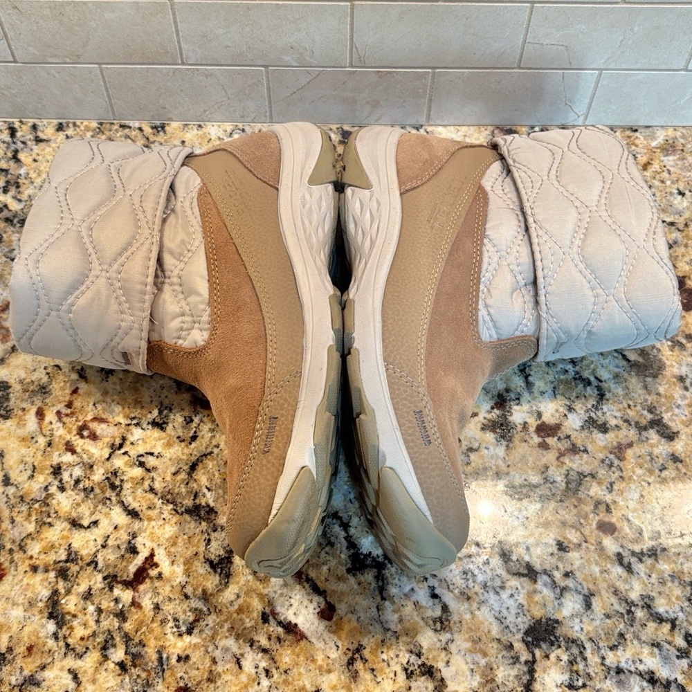 Merrell Approach Brindle Winter Waterproof Booties Quilted Suede Boots Size 7 - Picture 8 of 16